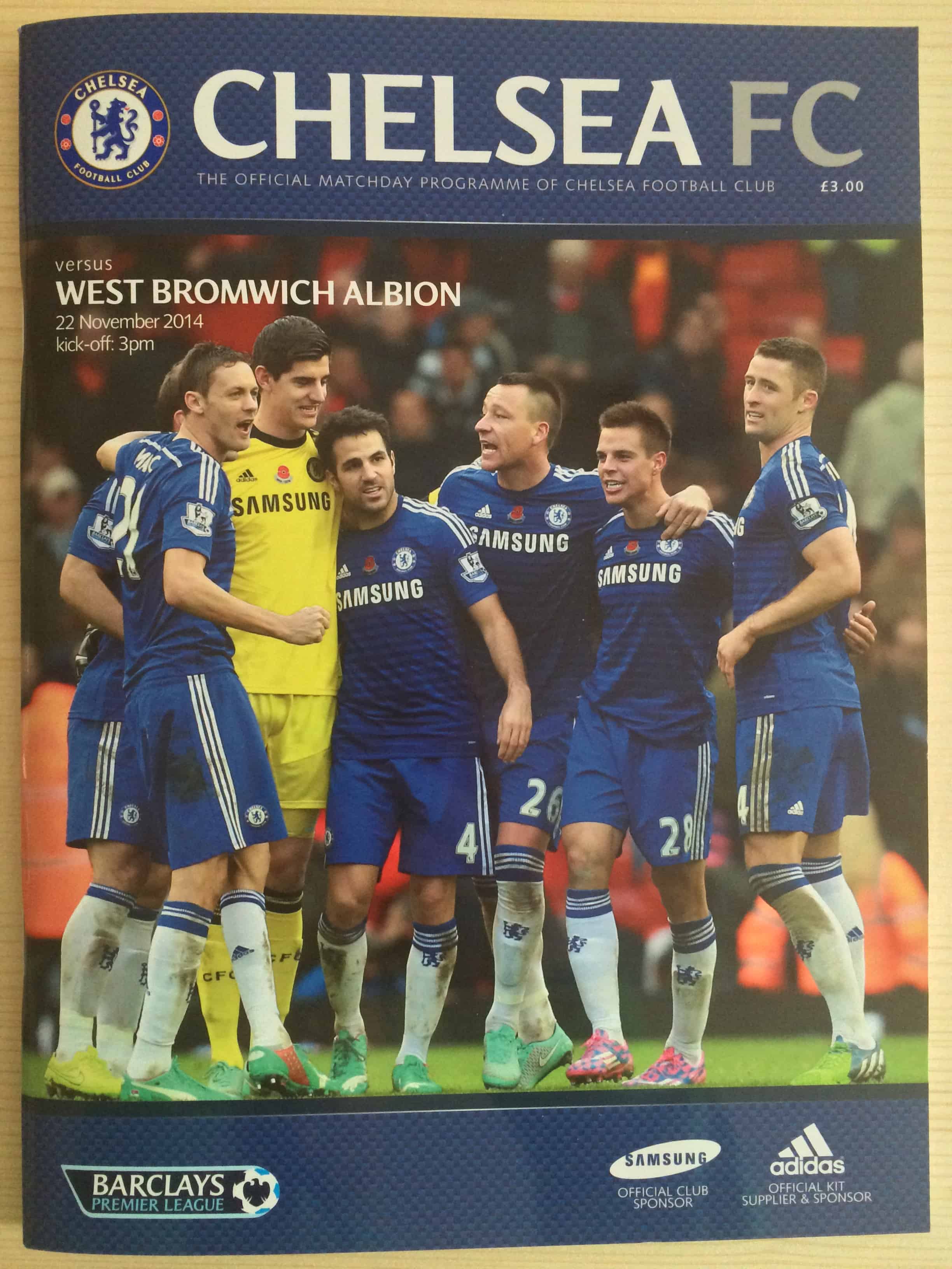 Chelsea FC v West Bromwich Albion FC 